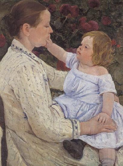 Mary Cassatt The Child's Caress France oil painting art